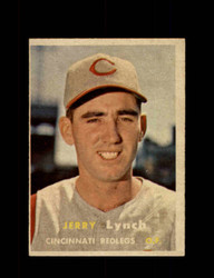 1957 JERRY LYNCH TOPPS #358 REDLEGS *G5069