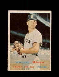 1957 WILLARD NIXON TOPPS #189 RED SOX *G4479