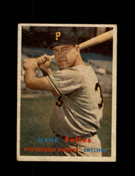 1957 HANK FOILES TOPPS #104 PIRATES *R2391