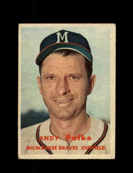 1957 ANDY PAFKO TOPPS #143 BRAVES *R1844
