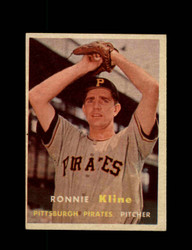 1957 RONNIE KLINE TOPPS #256 PIRATES *G4444