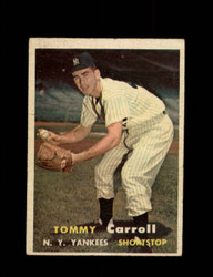 1957 TOMMY CARROLL TOPPS #164 YANKEES *G2823
