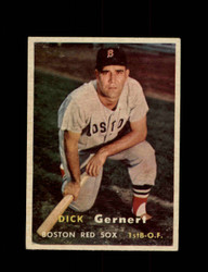 1957 DICK GERNERT TOPPS #202 RED SOX *G4648