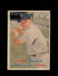 1957 JACKIE JENSEN TOPPS #220 RED SOX *G2864