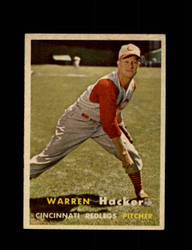 1957 WARREN HACKER TOPPS #370 REDLEGS *G5055