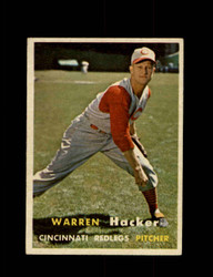 1957 WARREN HACKER TOPPS #370 REDLEGS *G5167