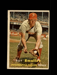 1957 ROY SMALLEY TOPPS #397 PHILLIES *G8059