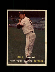 1957 BILL SARNI TOPPS #86 GIANTS *R2569