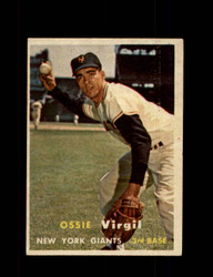 1957 OSSIE VIRGIL TOPPS #365 GIANTS *G4672