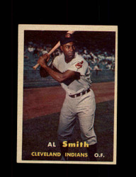 1957 AL SMITH TOPPS #145 INDIANS *G2849