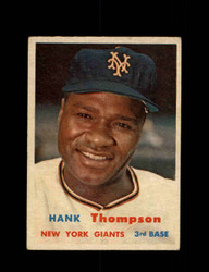 1957 HANK THOMPSON TOPPS #109 GIANTS *G6197