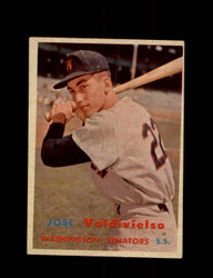1957 JOSE VALDIVIELSO TOPPS #246 SENATORS *G2381