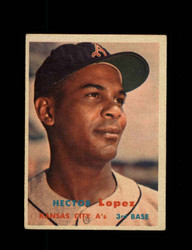 1957 HECTOR LOPEZ TOPPS #6 A'S *R2068