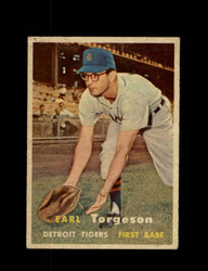 1957 EARL TORGESON TOPPS #357 TIGERS *R2076