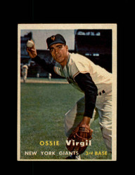 1957 OSSIE VIRGIL TOPPS #365 GIANTS *R2079