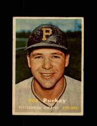 1957 BOB PURKEY TOPPS #368 PIRATES *R2084