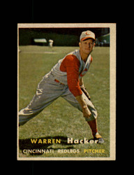 1957 WARREN HACKER TOPPS #370 REDLEGS *R2606