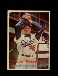 1957 DON BESSENT TOPPS #178 DODGERS *R3548