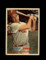 1957 WILLIE JONES TOPPS #174 PHILLIES *R3220