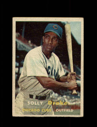 1957 SOLLY DRAKE TOPPS #159 CUBS *R3423