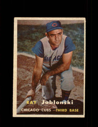 1957 RAY JABLONSKI TOPPS #218 CUBS *G6184