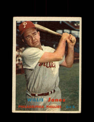 1957 WILLIE JONES TOPPS #174 PHILLIES *G2816