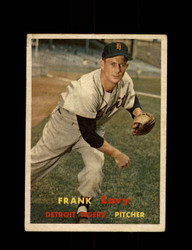 1957 FRANK LARY TOPPS #168 TIGERS *G3985