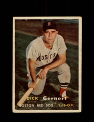 1957 DICK GERNERT TOPPS #202 RED SOX *G5225