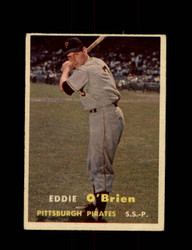 1957 EDDIE O'BRIEN TOPPS #259 PIRATES *R5508