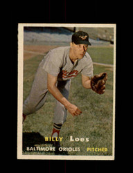 1957 BILLY LOES TOPPS #244 ORIOLES *G6001