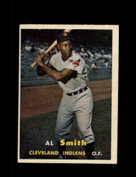 1957 AL SMITH TOPPS #145 INDIANS *G6589