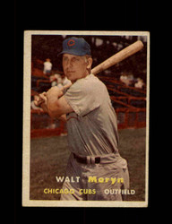 1957 WALT MORYN TOPPS #16 CUBS *G6402