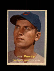 1957 DEE FONDY TOPPS #42 CUBS *R4767