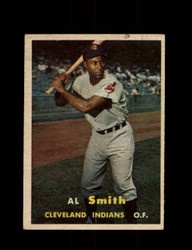 1957 AL SMITH TOPPS #145 INDIANS *R4284