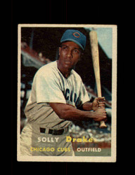 1957 SOLLY DRAKE TOPPS #159 CUBS *G6610