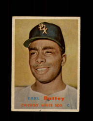 1957 EARL BATTEY TOPPS #401 WHITE SOX *G6828