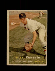 1957 BILLY CONSOLO TOPPS #399 RED SOX *G6844