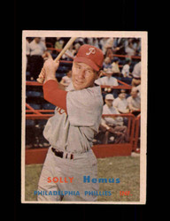 1957 SOLLY HEMUS TOPPS #231 PHILLIES *G6861