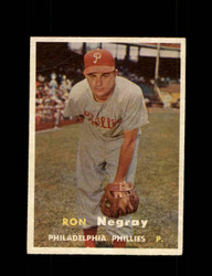 1957 RON NEGRAY TOPPS #254 PHILLIES *G6935