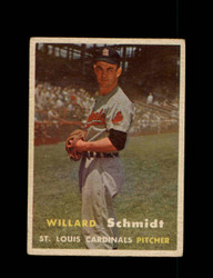 1957 WILLARD SCHMIDT TOPPS #206 CARDINALS *G3105