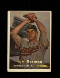 1957 TOM GORMAN TOPPS #87 A'S *R5739