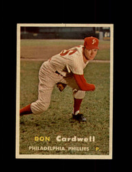 1957 DON CARDWELL TOPPS #374 PHILLIES *R3918