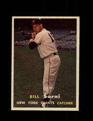 1957 BILL SARNI TOPPS #86 GIANTS *R3894