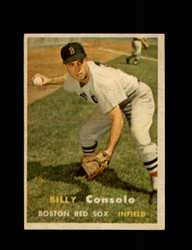 1957 BILLY CONSOLO TOPPS #399 RED SOX *R3877