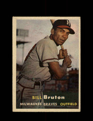 1957 BILL BRUTON TOPPS #48 BRAVES *G4282