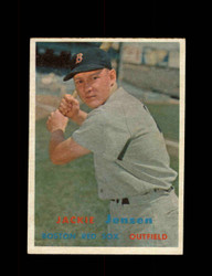 1957 JACKIE JENSEN TOPPS #220 RED SOX *R5361