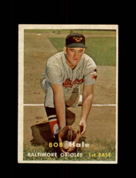 1957 BOB HALE TOPPS #406 ORIOLES *G5917