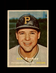 1957 BOB PURKEY TOPPS #368 PIRATES *R5108