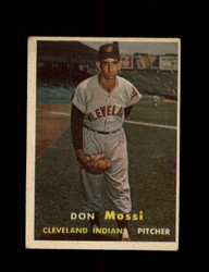 1957 DON MOSSI TOPPS #8 INDIANS *R5136