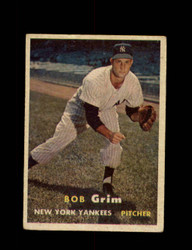 1957 BOB GRIM TOPPS #36 YANKEES *G6762